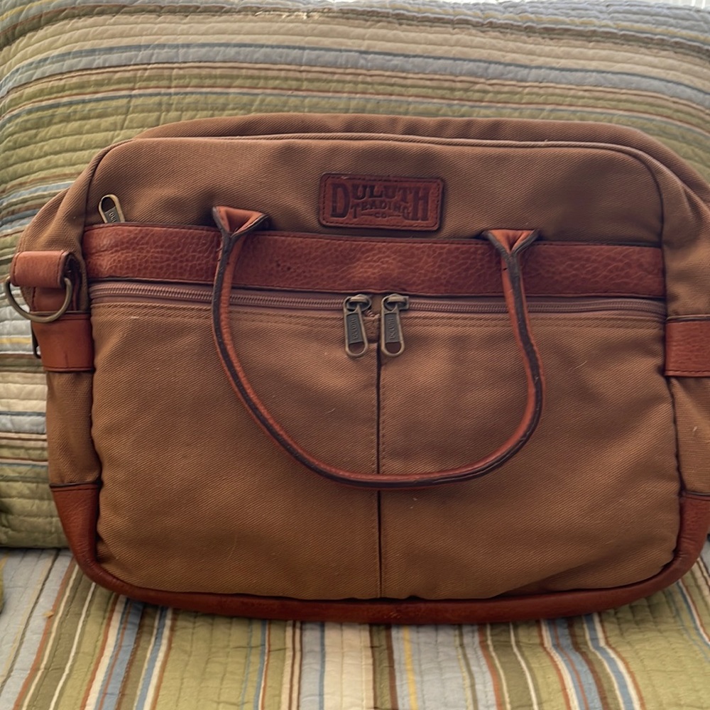 Duluth Trading Co Cargohold briefcase